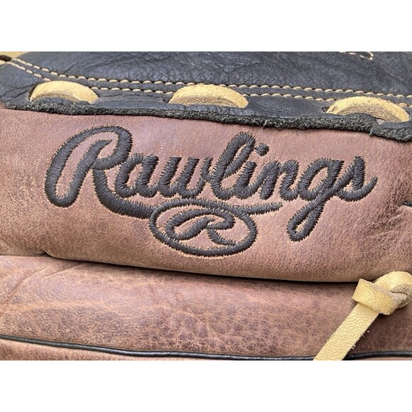 Rawlings RBG36BC 12.5” Leather Baseball Glove Zero Shock LHT Soft Broken In - Picture 12 of 14